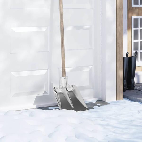 ARDEBO.de - Schaufelkopf Silber 41,5 x 32,5 cm Aluminium