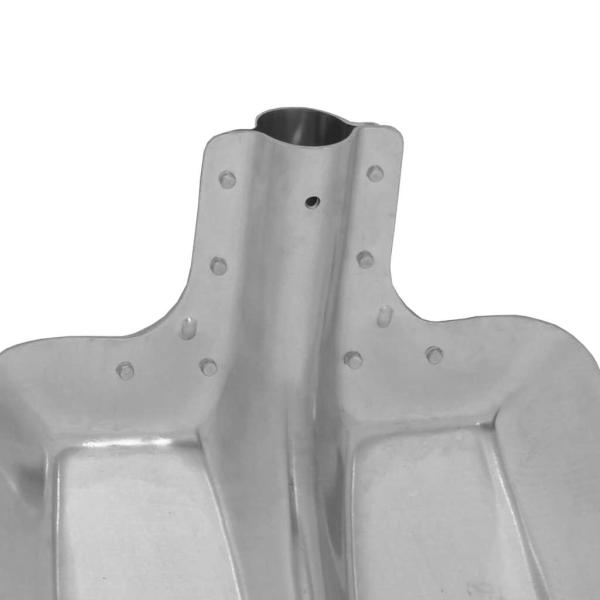 Schaufelkopf Silber 41,5 x 32,5 cm Aluminium