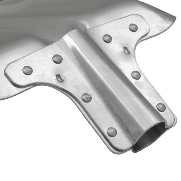 Schaufelkopf 4 pcs Silber 41,5 x 32,5 cm Aluminium