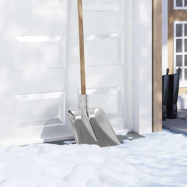 ARDEBO.de - Schaufelkopf 4 pcs Silber 45 x 38 cm Aluminium