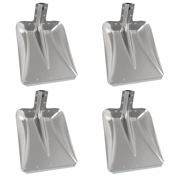 Schaufelkopf 4 pcs Silber 45 x 38 cm Aluminium