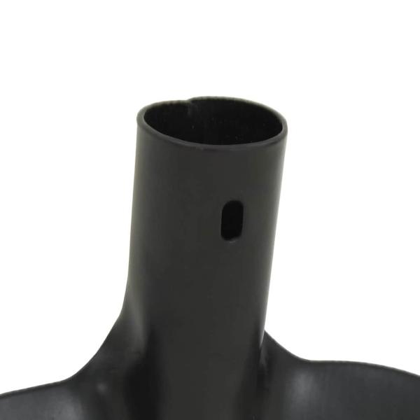 Schaufelkopf Schwarz 34,5 x 24 cm Pulverbeschichteter Stahl