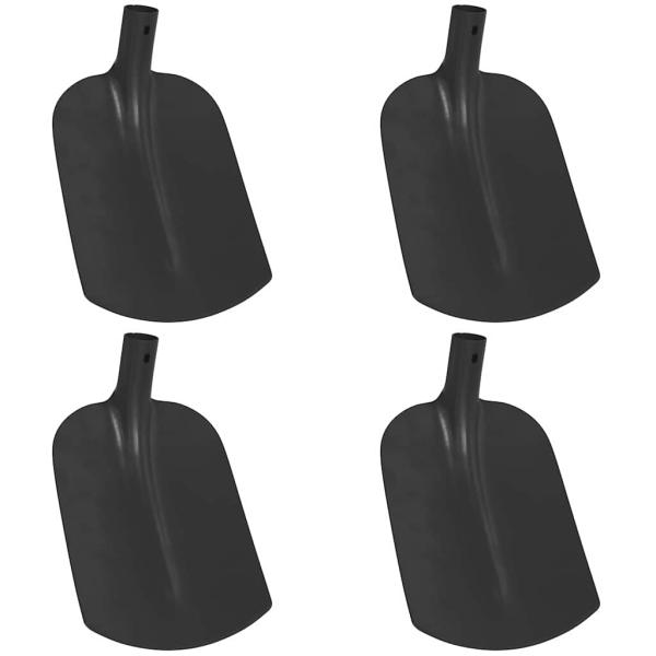 Schaufelkopf 4 pcs Schwarz 34,5 x 24 cm