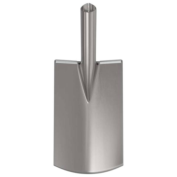 Schaufelkopf Silber 43 x 17 cm Pulverbeschichteter Stahl