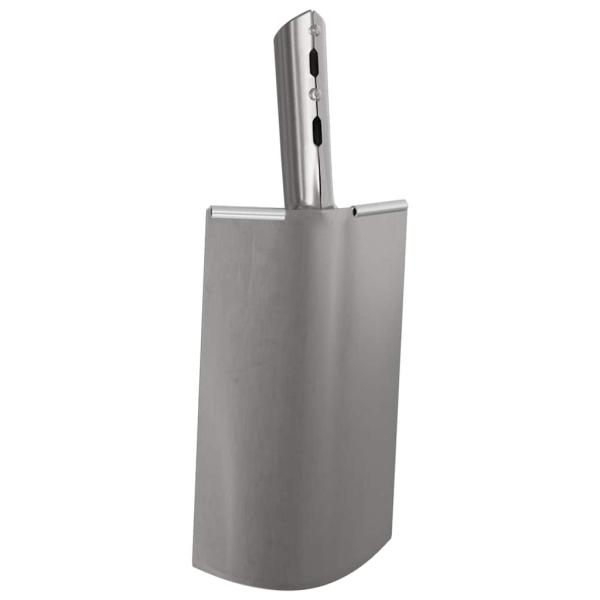 Schaufelkopf Silber 43 x 17 cm Pulverbeschichteter Stahl