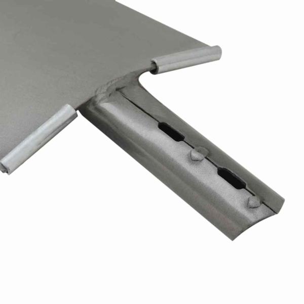 Schaufelkopf 4 pcs Silber 43 x 17 cm Pulverbeschichteter Stahl