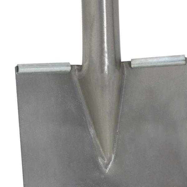 Schaufelkopf 4 pcs Silber 43 x 17 cm Pulverbeschichteter Stahl