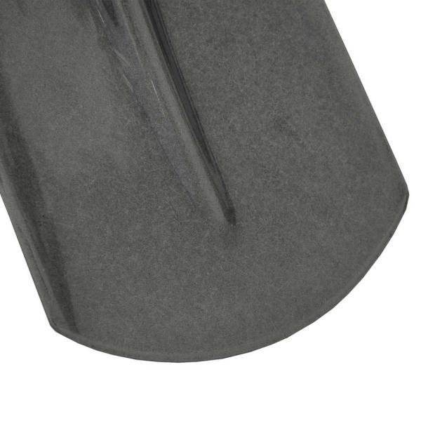 Schaufelkopf Silber 33 x 21 cm Pulverbeschichteter Stahl