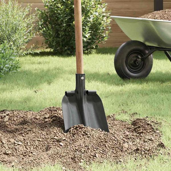 ARDEBO.de - Schaufelkopf 4 pcs Silber 33 x 21 cm Pulverbeschichteter Stahl