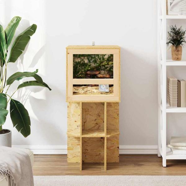 Terrarium Braun 100 x 50 x 50 cm OSB