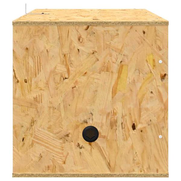 Terrarium Braun 80 x 40 x 40 cm OSB