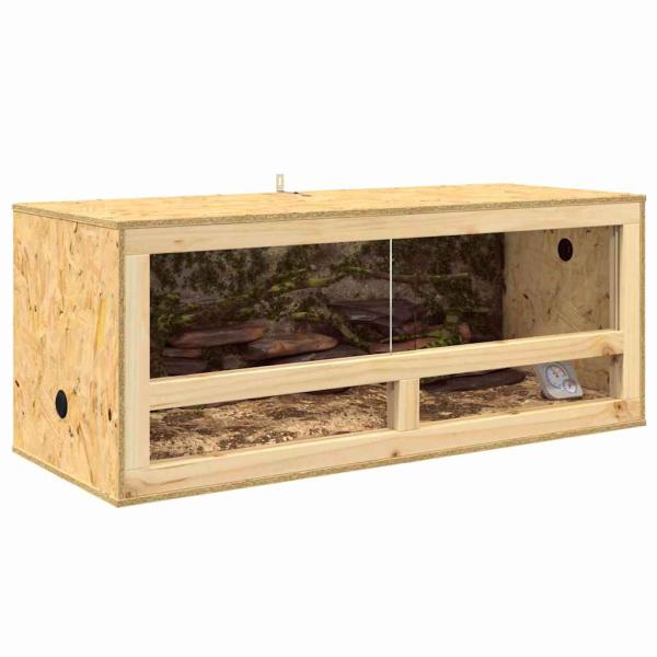 Terrarium Braun 100 x 40 x 40 cm OSB