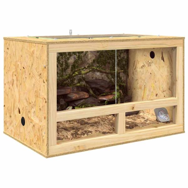 Terrarium Braun 50 x 80 x 50 cm OSB