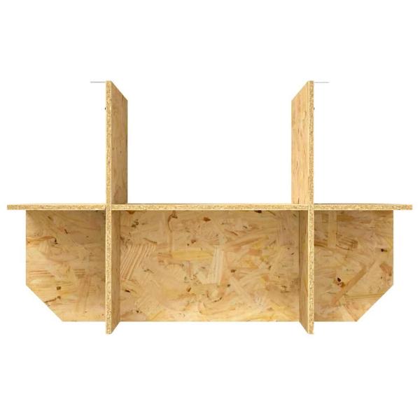 Terrarienbasis Braun 80 x 50 x 50 cm OSB