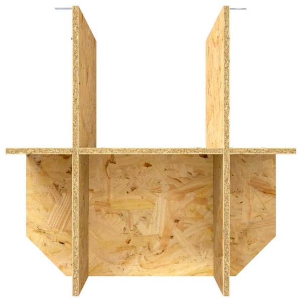 Terrarienbasis Braun 50 x 50 x 50 cm OSB
