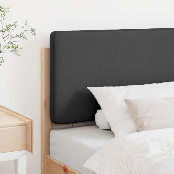 Gepolstertes Kopfteil mit Kopfteil Braun und Dunkelgrau 100 cm