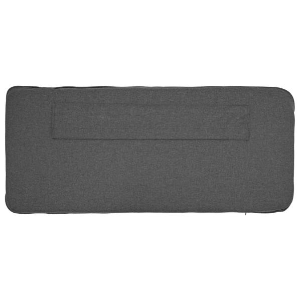 Gepolstertes Kopfteil mit Kopfteil Braun und Dunkelgrau 150 cm