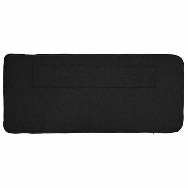 Gepolstertes Kopfteil mit Kopfteil Braun und Schwarz 140 cm