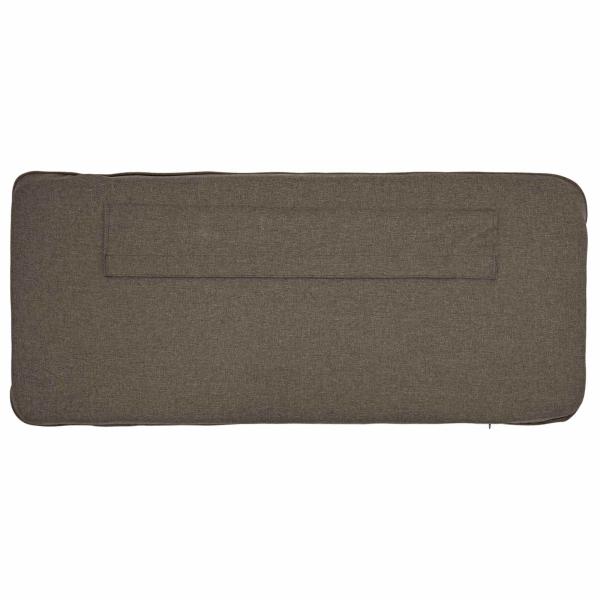 Gepolstertes Kopfteil mit Kopfteil Braun und Taupe 120 cm