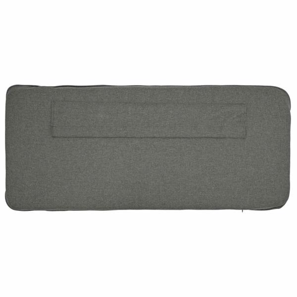 Gepolstertes Kopfteil mit Kopfteil Braun und Hellgrau 100 cm