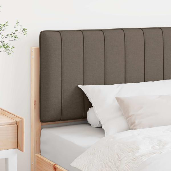 Gepolstertes Kopfteil mit Kopfteil Braun und Taupe 100 cm
