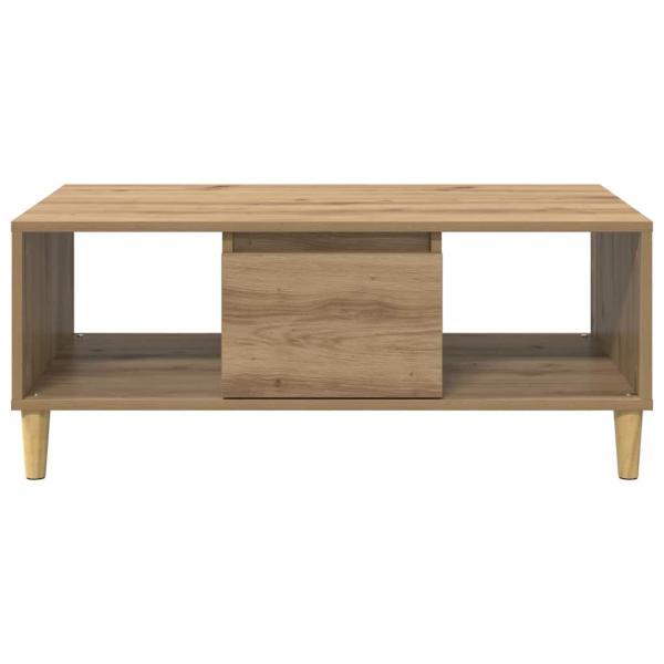 Couchtisch Artisan-Eiche 90 x 50 x 26,5 cm Holzwerkstoff