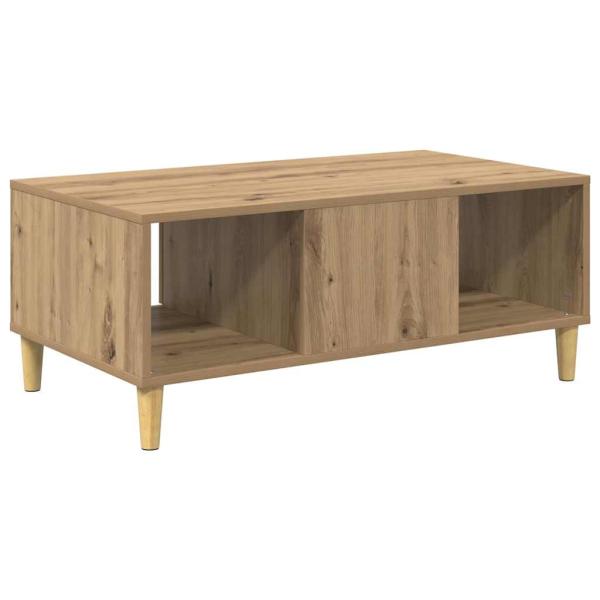 Couchtisch Artisan-Eiche 90 x 50 x 26,5 cm Holzwerkstoff