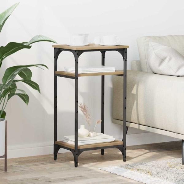 ARDEBO.de - Beistelltisch Artisan-Eiche 40 x 30 x 75 cm Holzwerkstoff