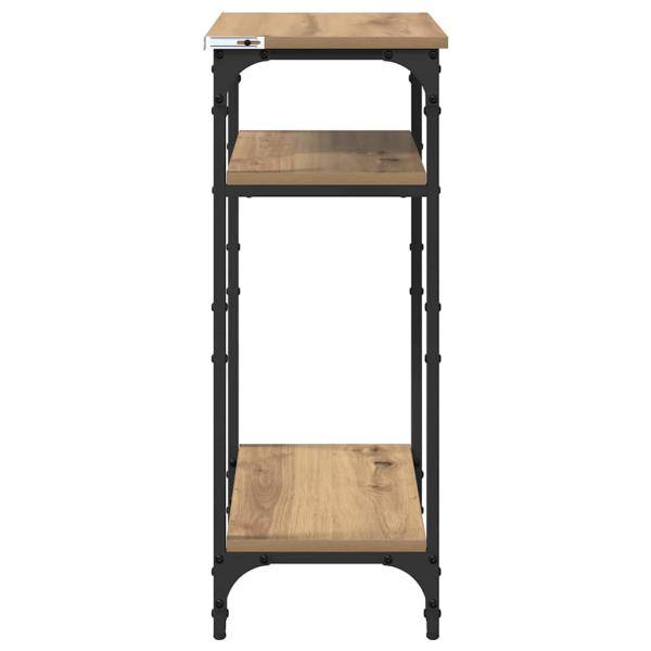 Beistelltisch Artisan-Eiche 40 x 30 x 75 cm Holzwerkstoff