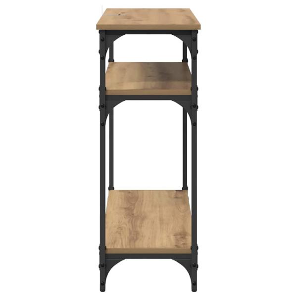 Konsolentisch Artisan-Eiche 75 x 29 x 75 cm Holzwerkstoff