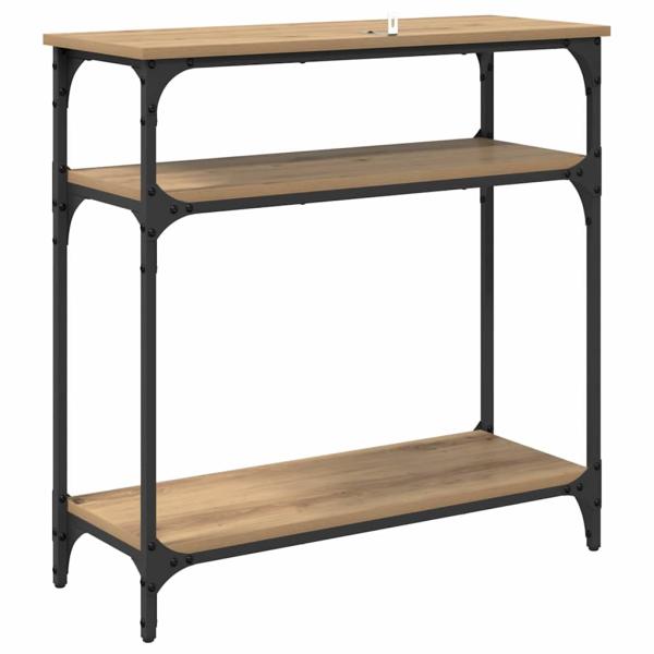 Konsolentisch Artisan-Eiche 75 x 29 x 75 cm Holzwerkstoff