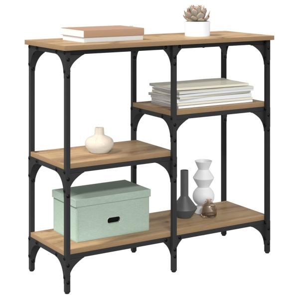 Konsolentisch Artisan-Eiche 80 x 29 x 75 cm Holzwerkstoff