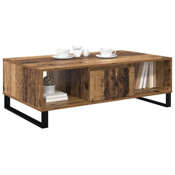 Couchtisch Altholz 104 x 60 x 35 cm Holzwerkstoff
