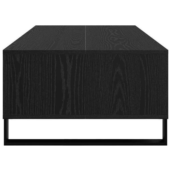 Couchtisch Schwarz Eichen-Optik 104 x 60 x 35 cm Holzwerkstoff