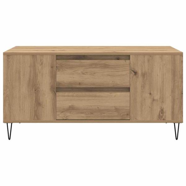 Couchtisch Artisan-Eiche 102 x 44,5 x 50 cm Holzwerkstoff