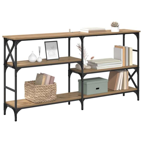Konsolentisch Artisan-Eiche 150 x 29 x 76.5 cm Holzwerkstoff