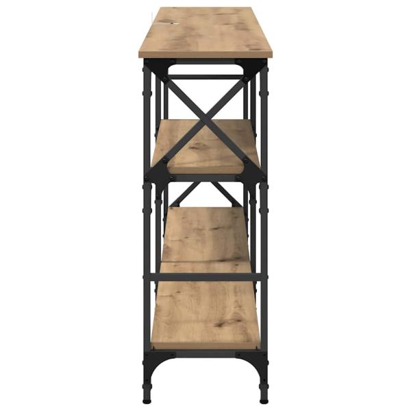 Konsolentisch Artisan-Eiche 150 x 29 x 76.5 cm Holzwerkstoff