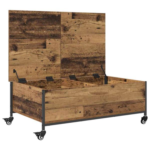 Couchtisch Altholz 91 x 55 x 32 cm Holzwerkstoff