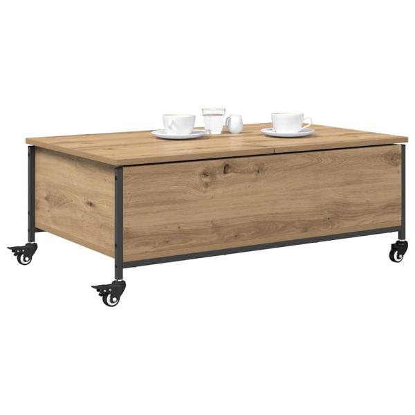Couchtisch Artisan-Eiche 91 x 55 x 32 cm Holzwerkstoff