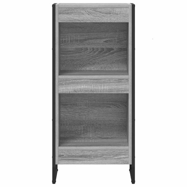 Bücherregal Graues Sonoma 80 x 30 x 155 cm Holzwerkstoff