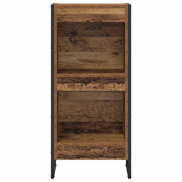 Bücherregal Altholz 80 x 30 x 155 cm Holzwerkstoff