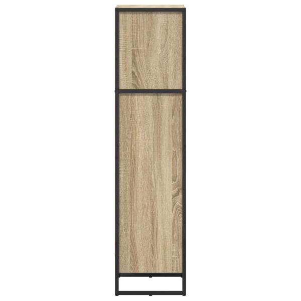 Bücherregal Sonoma 80 x 30 x 155 cm Holzwerkstoff