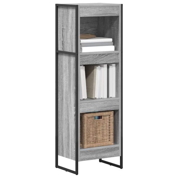 Bücherregal Graues Sonoma 80 x 30 x 155 cm Holzwerkstoff