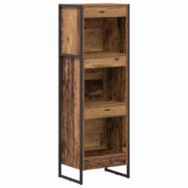 Bücherregal Altholz 80 x 30 x 155 cm Holzwerkstoff