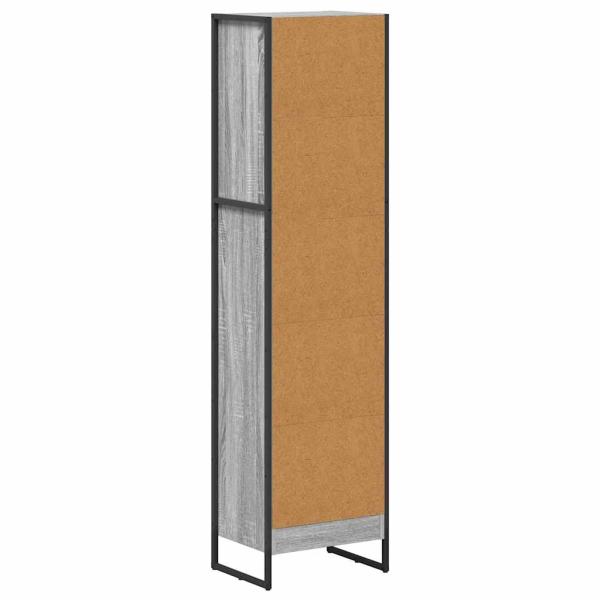 Bücherregal Graues Sonoma 80 x 30 x 155 cm Holzwerkstoff