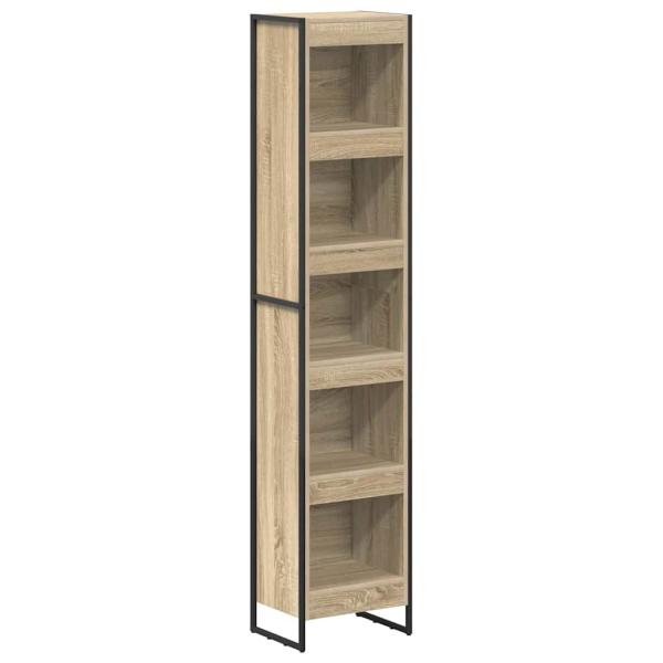 Bücherregal Sonoma 80 x 30 x 155 cm Holzwerkstoff
