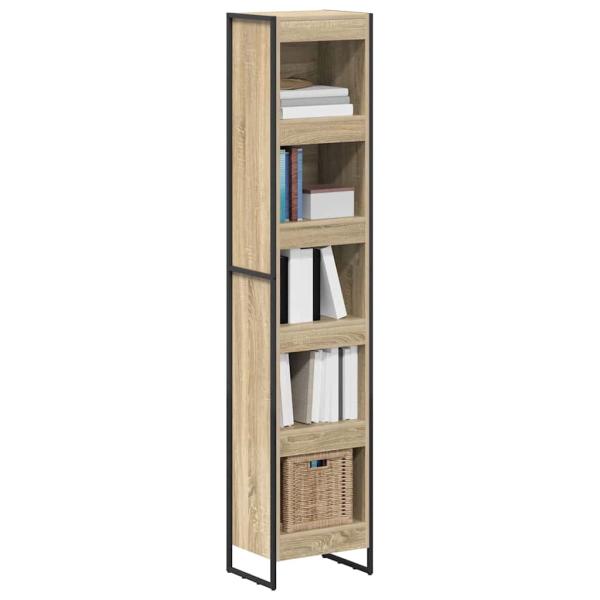 Bücherregal Sonoma 80 x 30 x 155 cm Holzwerkstoff