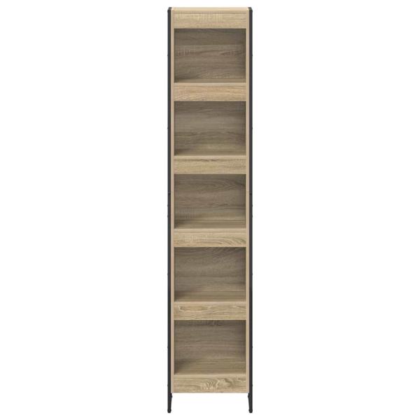 Bücherregal Sonoma 80 x 30 x 155 cm Holzwerkstoff