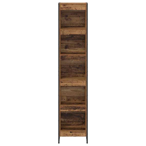 Bücherregal Altholz 80 x 30 x 155 cm Holzwerkstoff