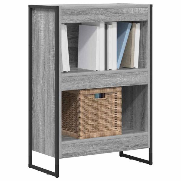 Bücherregal Graues Sonoma 80 x 30 x 155 cm Holzwerkstoff